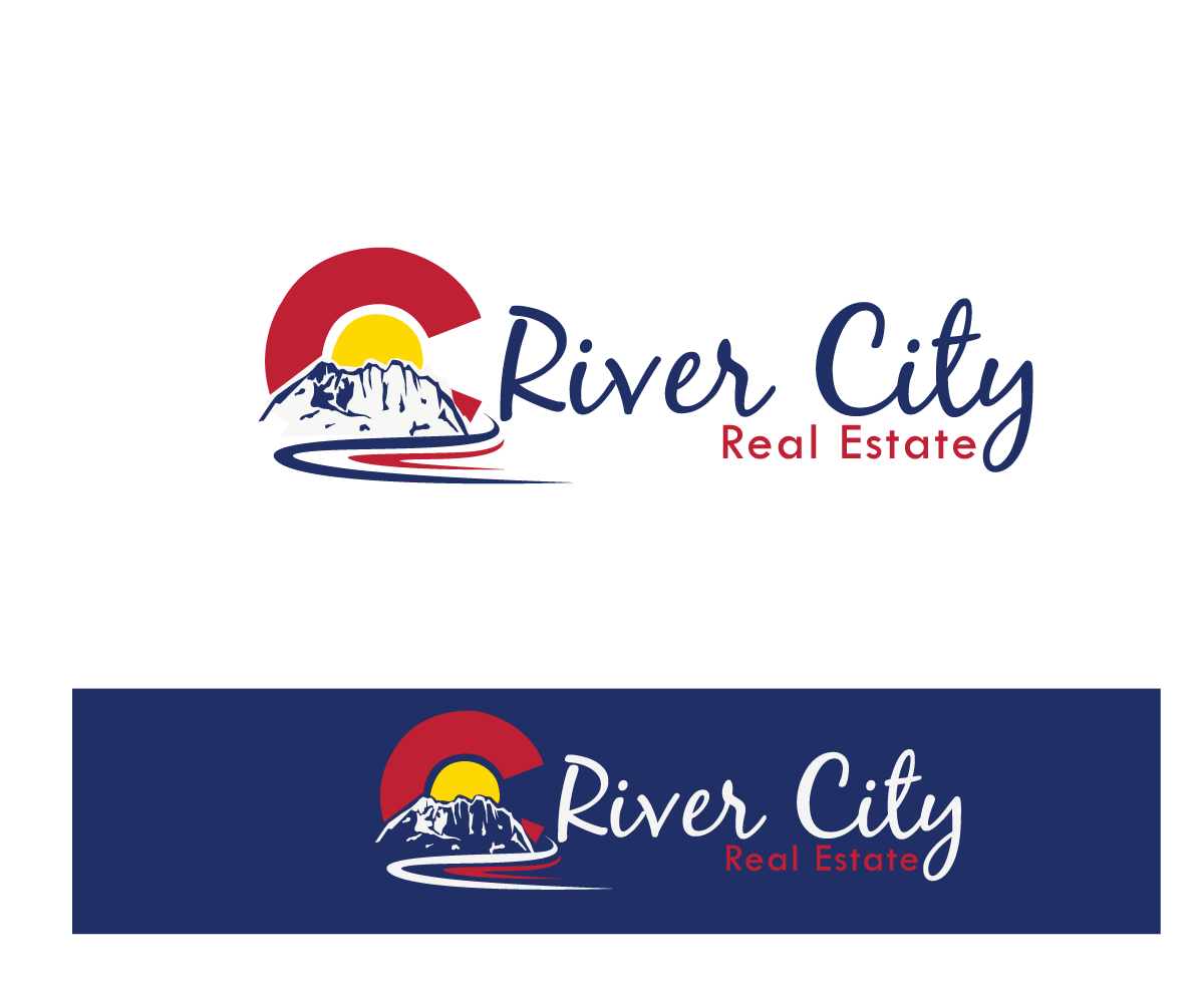 Bold, Modern, Real Estate Agent Logo Design for River City Real Estate