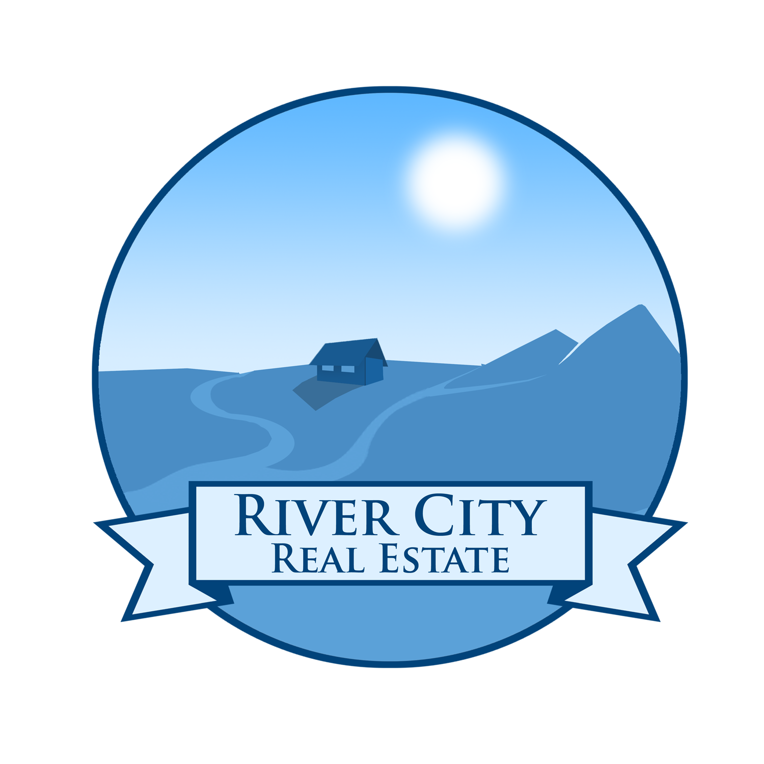 Diseño de Logo por zoxo69 para River City Real Estate, LLC | Diseño #7857384