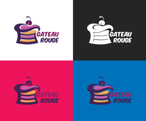 Logo-Design von CENTERSPREAD für Gateau Rouge LLC | Design: #7844324
