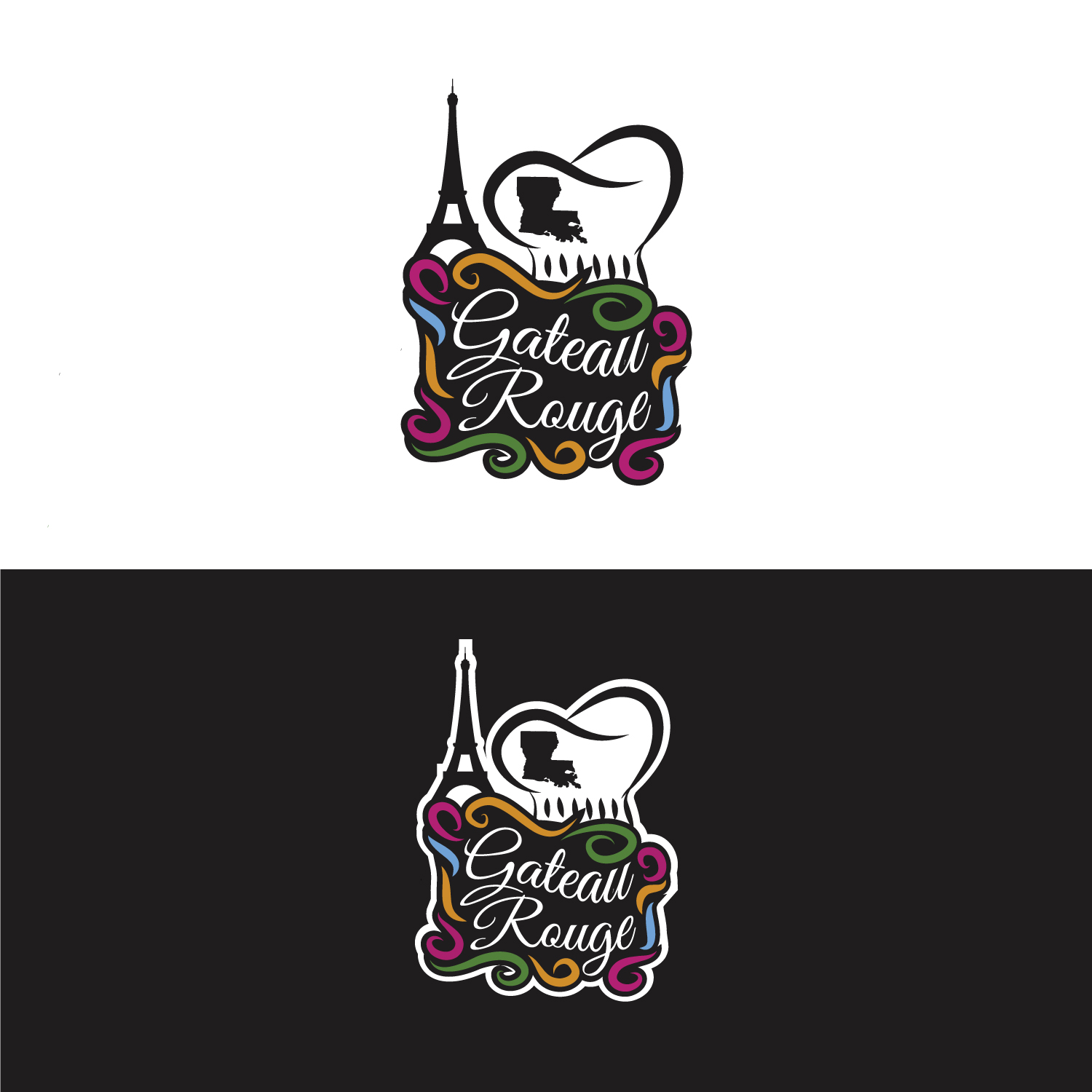 Logo Design by wall-jamboree for Gateau Rouge LLC | Design #7859505