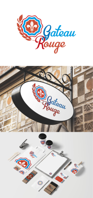 Logo-Design von jm.estines für Gateau Rouge LLC | Design: #7841969