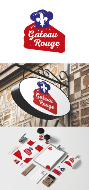 Logo-Design von jm.estines für Gateau Rouge LLC | Design: #7842028