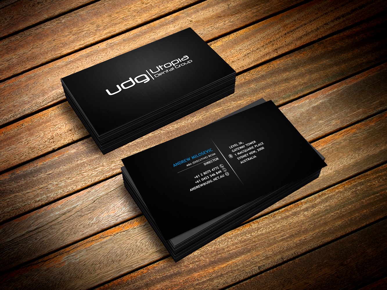 Business Card Design by MasterGraphic for Utopia Dental group | Design #7801823
