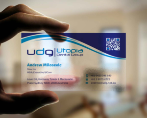 Diseño de Tarjeta de Presentación por INDIAN_Ashok para Utopia Dental group | Diseño: #7804947