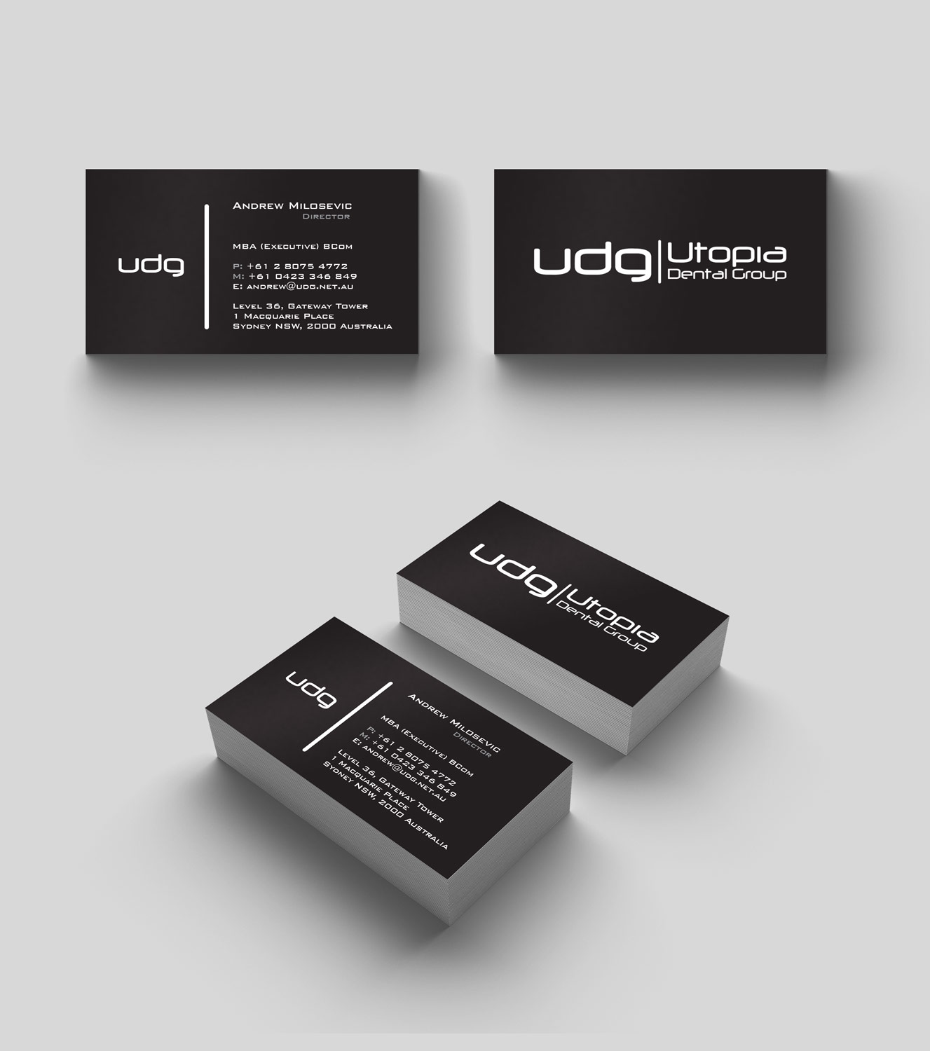 Business Card Design by designJunky for Utopia Dental group | Design #7811355