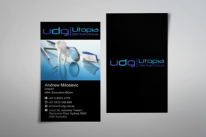 Business Card Design by Lanka Ama for Utopia Dental group | Design: #7805261