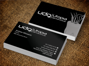 Business Card Design by Lanka Ama for Utopia Dental group | Design: #7805265