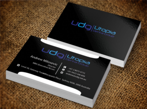 Diseño de Tarjeta de Presentación por Lanka Ama para Utopia Dental group | Diseño: #7805285
