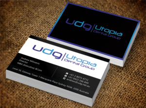 Diseño de Tarjeta de Presentación por Lanka Ama para Utopia Dental group | Diseño: #7805287