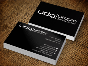 Diseño de Tarjeta de Presentación por Lanka Ama para Utopia Dental group | Diseño: #7805292