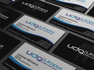 Diseño de Tarjeta de Presentación por Lanka Ama para Utopia Dental group | Diseño: #7805299