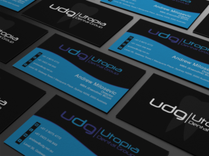 Diseño de Tarjeta de Presentación por Lanka Ama para Utopia Dental group | Diseño: #7805301