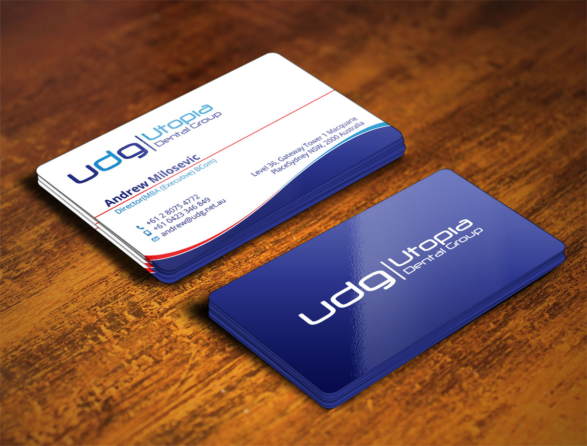 Business Card Design by Verified artistry for Utopia Dental group | Design #7802514