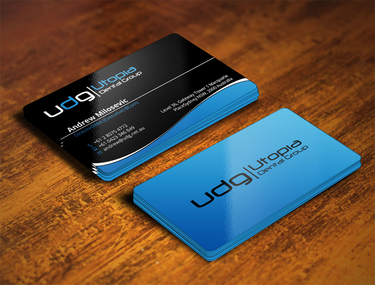 Business Card Design by Verified artistry (Design garden) for Utopia Dental group | Design #7802518