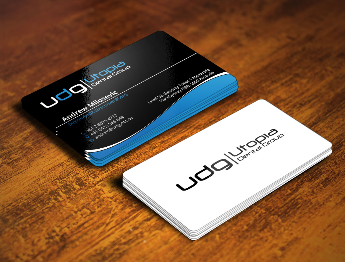 Business Card Design by Verified artistry (Design garden) for Utopia Dental group | Design #7802519