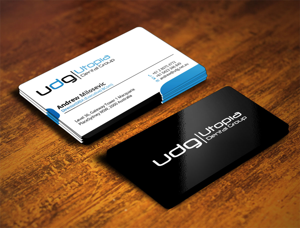 Business Card Design by Verified artistry (Design garden) for Utopia Dental group | Design #7802523