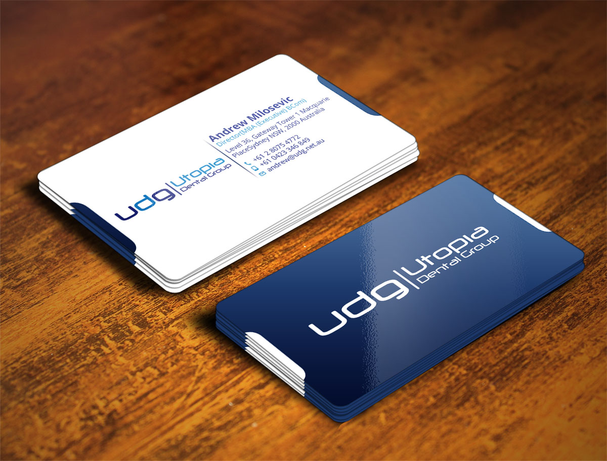 Business Card Design by Verified artistry for Utopia Dental group | Design #7802529