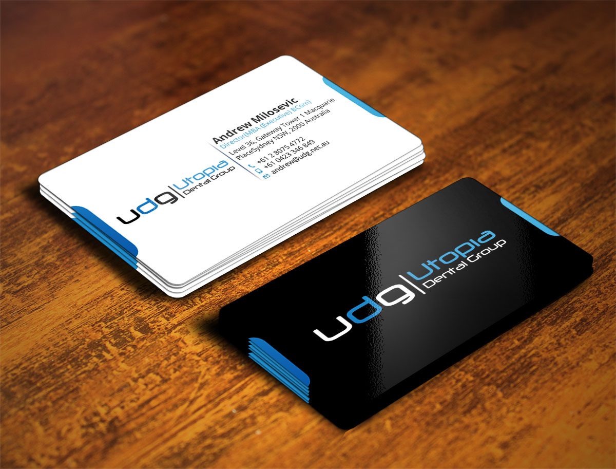 Business Card Design by Verified artistry (Design garden) for Utopia Dental group | Design #7802536