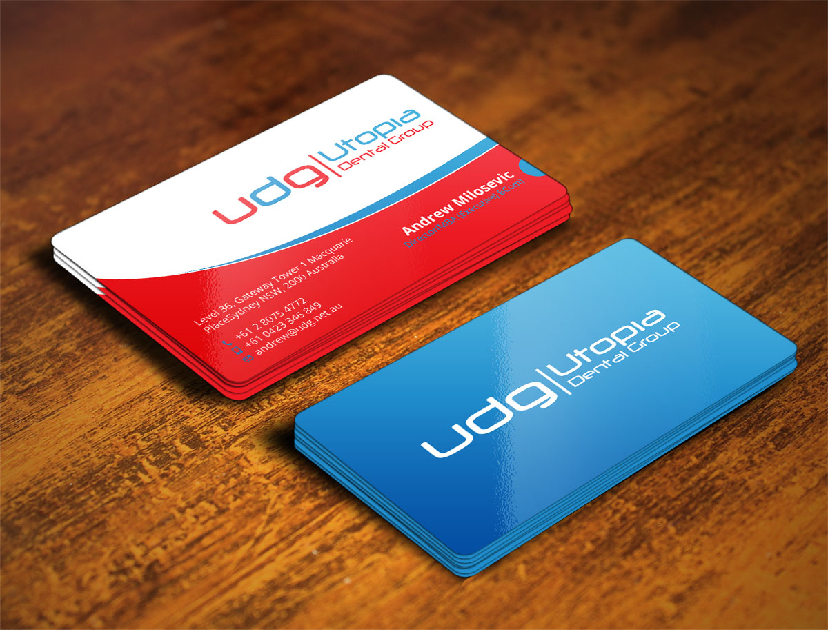 Business Card Design by Verified artistry (Design garden) for Utopia Dental group | Design #7802537