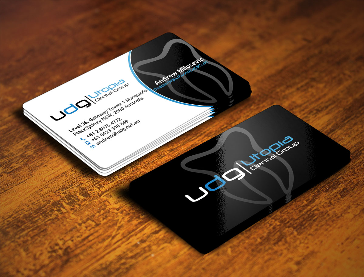 Business Card Design by Verified artistry (Design garden) for Utopia Dental group | Design #7802888