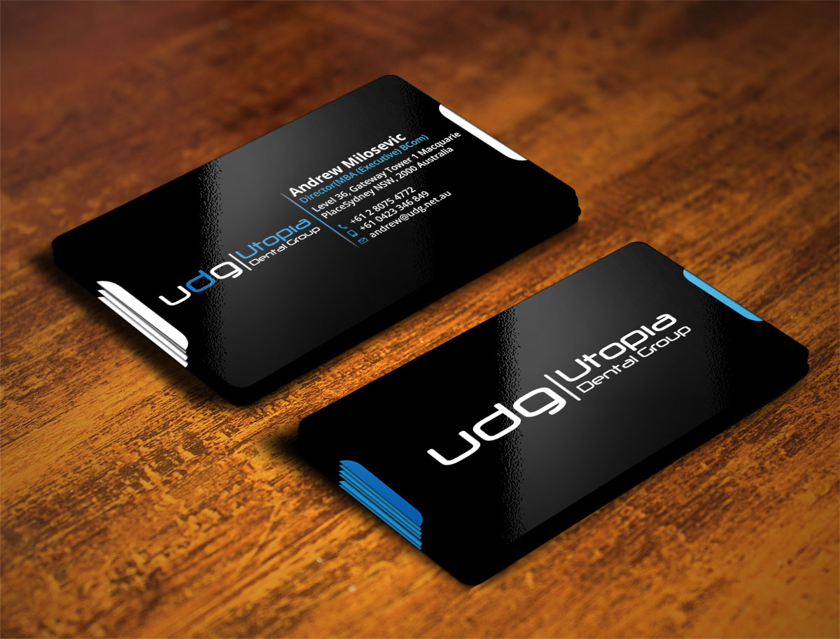 Business Card Design by Verified artistry (Design garden) for Utopia Dental group | Design #7802897