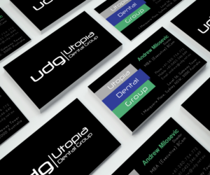Diseño de Tarjeta de Presentación por JK18 para Utopia Dental group | Diseño: #7803800