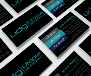 Diseño de Tarjeta de Presentación por JK18 para Utopia Dental group | Diseño: #7803802