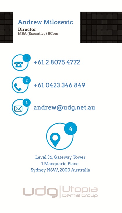 Business Card Design by Himanshi10 for Utopia Dental group | Design #7804962