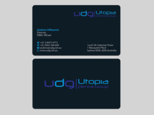 Business Card Design by AFHUN for Utopia Dental group | Design: #7819233