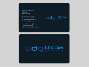 Business Card Design by AFHUN for Utopia Dental group | Design: #7819234
