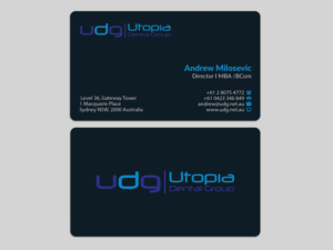 Business Card Design by AFHUN for Utopia Dental group | Design: #7819237
