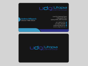 Business Card Design by AFHUN for Utopia Dental group | Design: #7819781