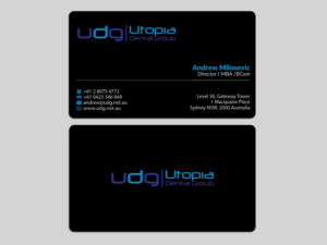Business Card Design by AFHUN for Utopia Dental group | Design: #7819783
