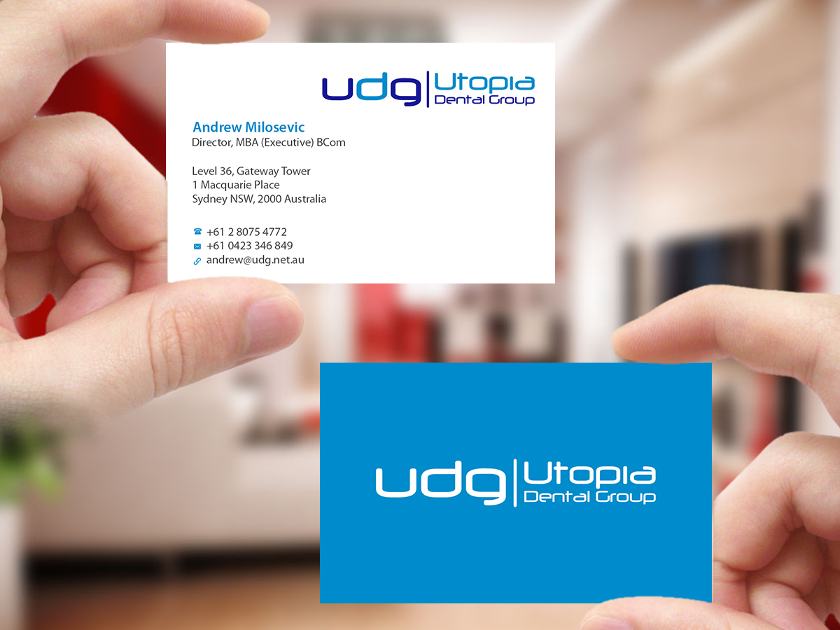 Business Card Design by Creations Box 2015 for Utopia Dental group | Design: #7809161