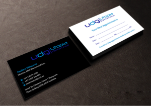 Business Card Design by Creations Box 2015 for Utopia Dental group | Design: #7809179