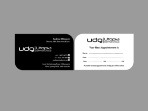 Business Card Design by Creations Box 2015 for Utopia Dental group | Design: #7809187