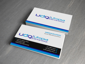 Business Card Design by Creations Box 2015 for Utopia Dental group | Design: #7819109