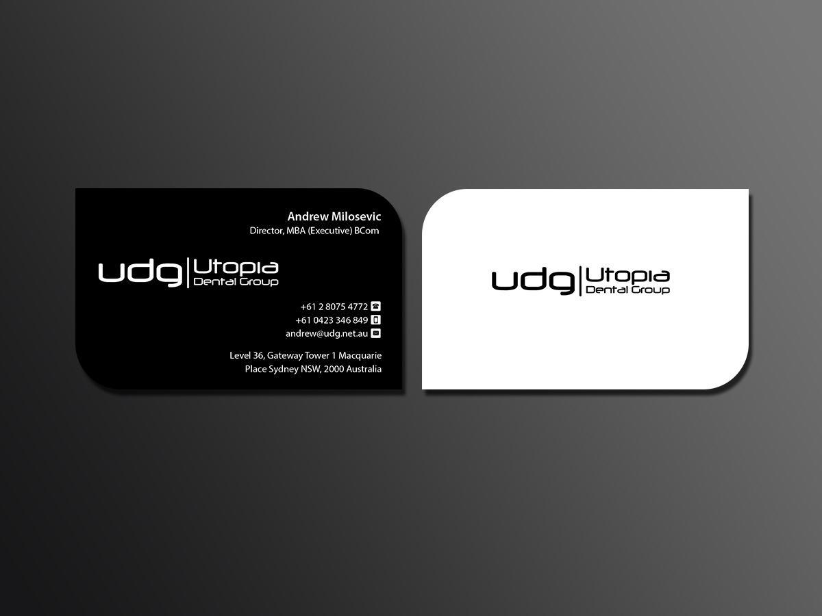 Business Card Design by Creations Box 2015 for Utopia Dental group | Design #7819111