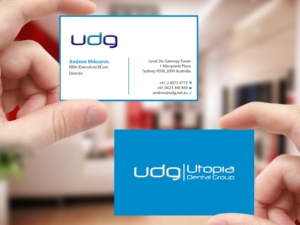Diseño de Tarjeta de Presentación por Creations Box 2015 para Utopia Dental group | Diseño: #8007970