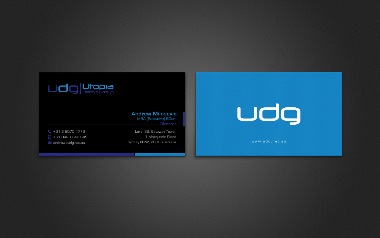 Business Card Design by chandrayaan.creative for Utopia Dental group | Design #7805148
