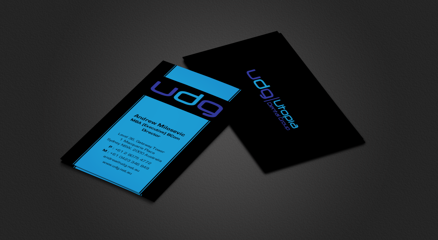 Business Card Design by chandrayaan.creative for Utopia Dental group | Design #7805149