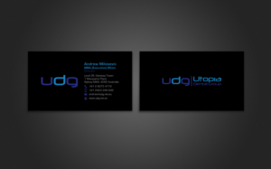 Diseño de Tarjeta de Presentación por chandrayaan.creative para Utopia Dental group | Diseño: #7805151