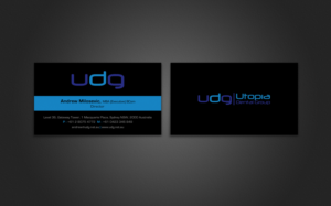 Diseño de Tarjeta de Presentación por chandrayaan.creative para Utopia Dental group | Diseño: #7805163