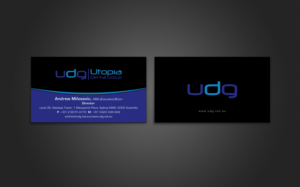 Diseño de Tarjeta de Presentación por chandrayaan.creative para Utopia Dental group | Diseño: #7805165