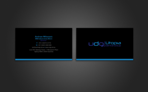 Diseño de Tarjeta de Presentación por chandrayaan.creative para Utopia Dental group | Diseño: #7816376