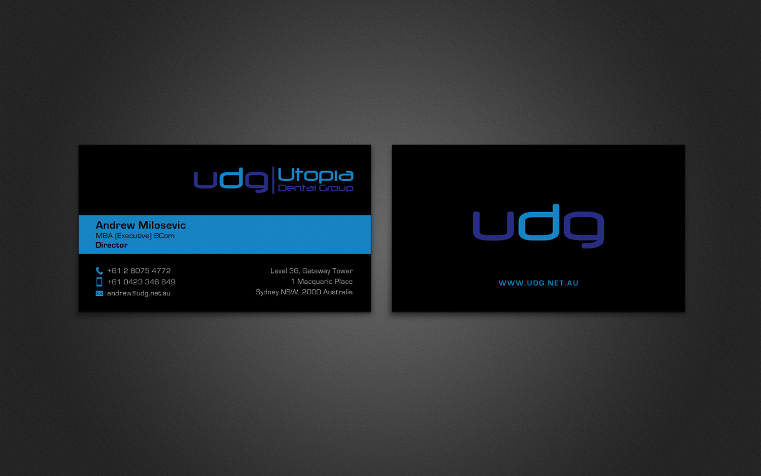 Business Card Design by chandrayaan.creative for Utopia Dental group | Design #7824630