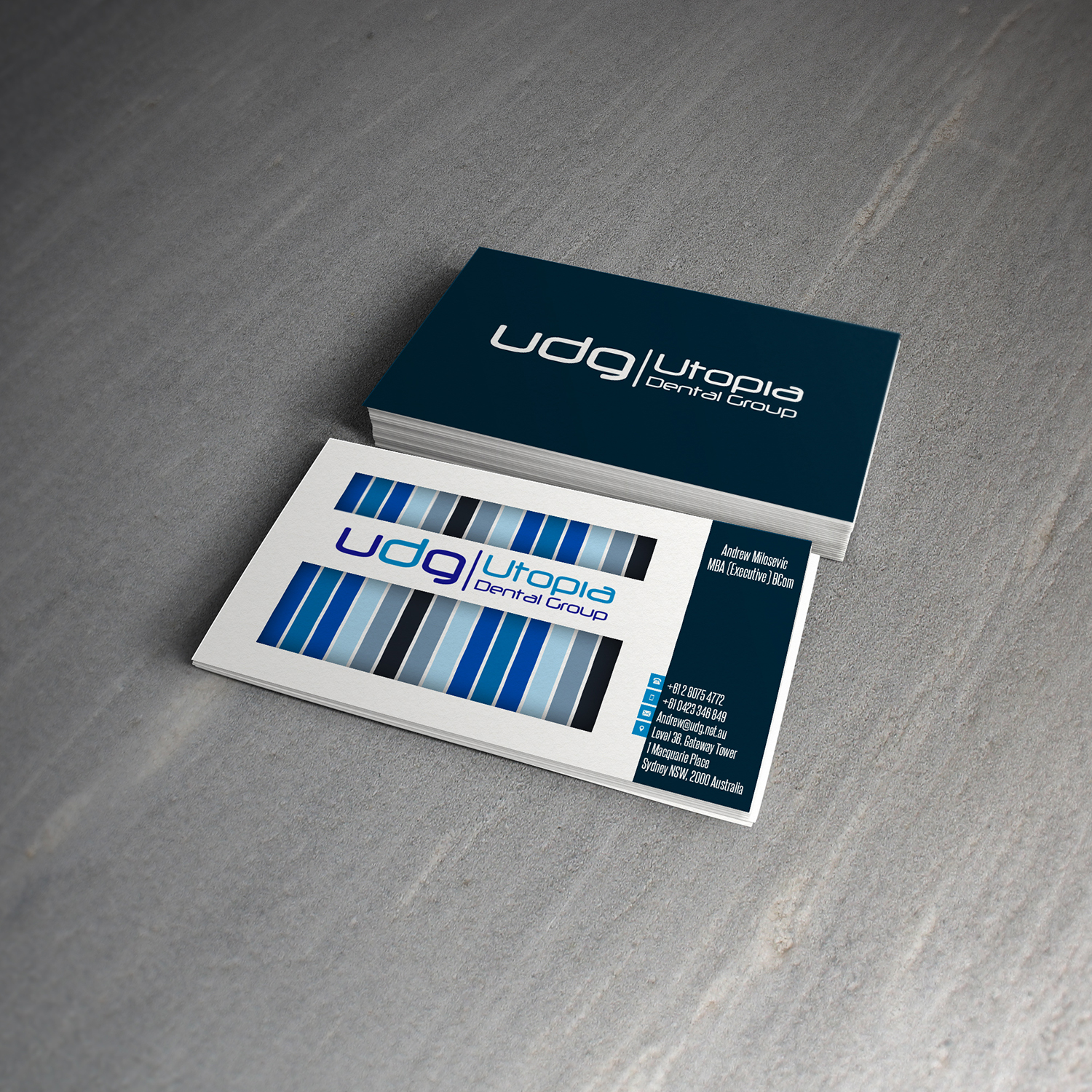 Business Card Design by esmael43 for Utopia Dental group | Design #7818684