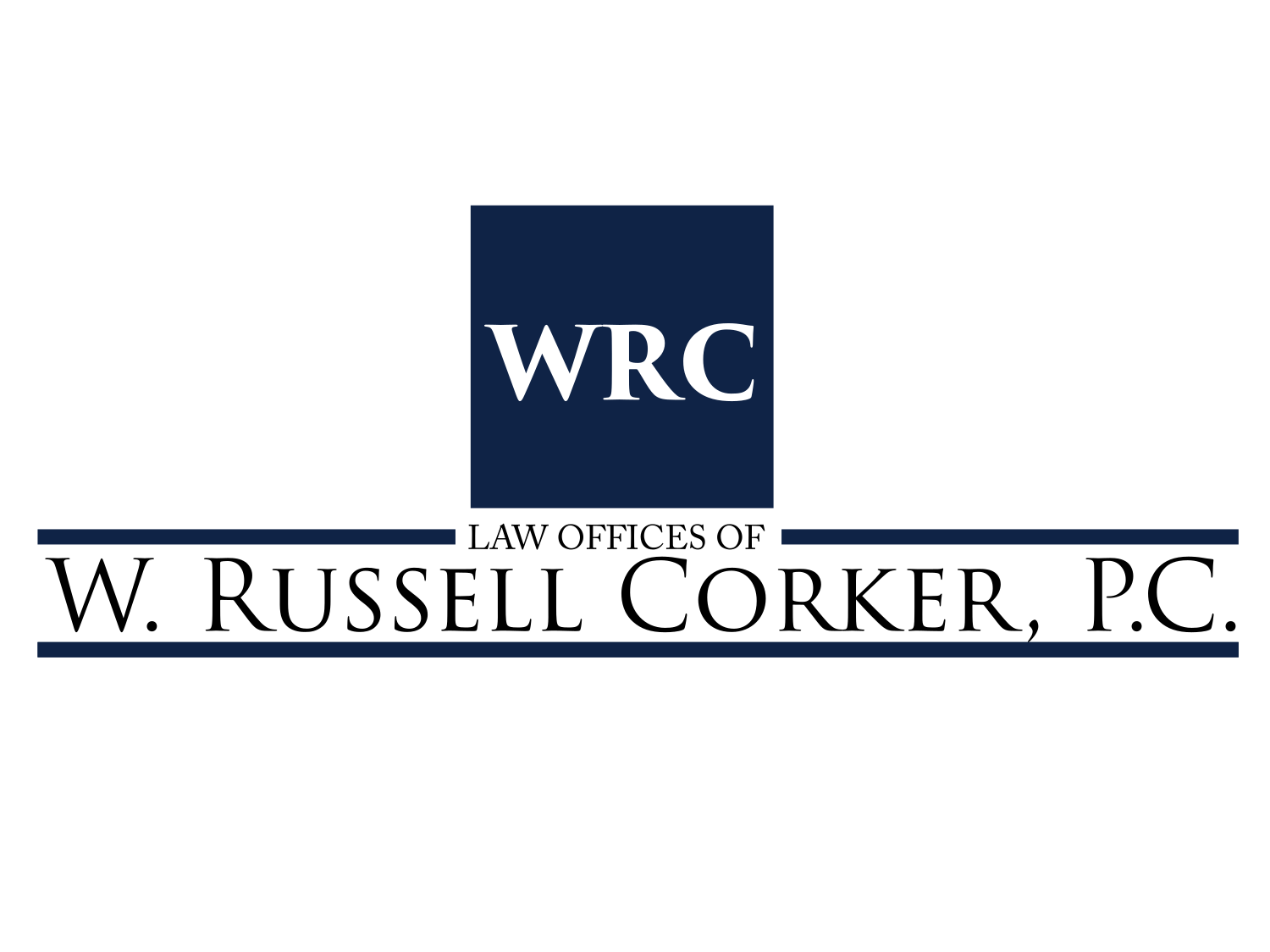 Diseño de Papelería por ericarobe para Law Office of W. Russell Corker, P.C. | Diseño #7820414