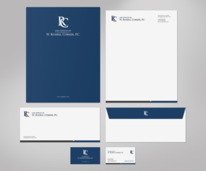 Stationery Design by logodentity for Law Office of W. Russell Corker, P.C. | Design: #7963782