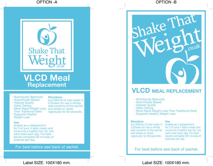 Packaging Design by Masood Qureshi for shake that weight | Design #1951915